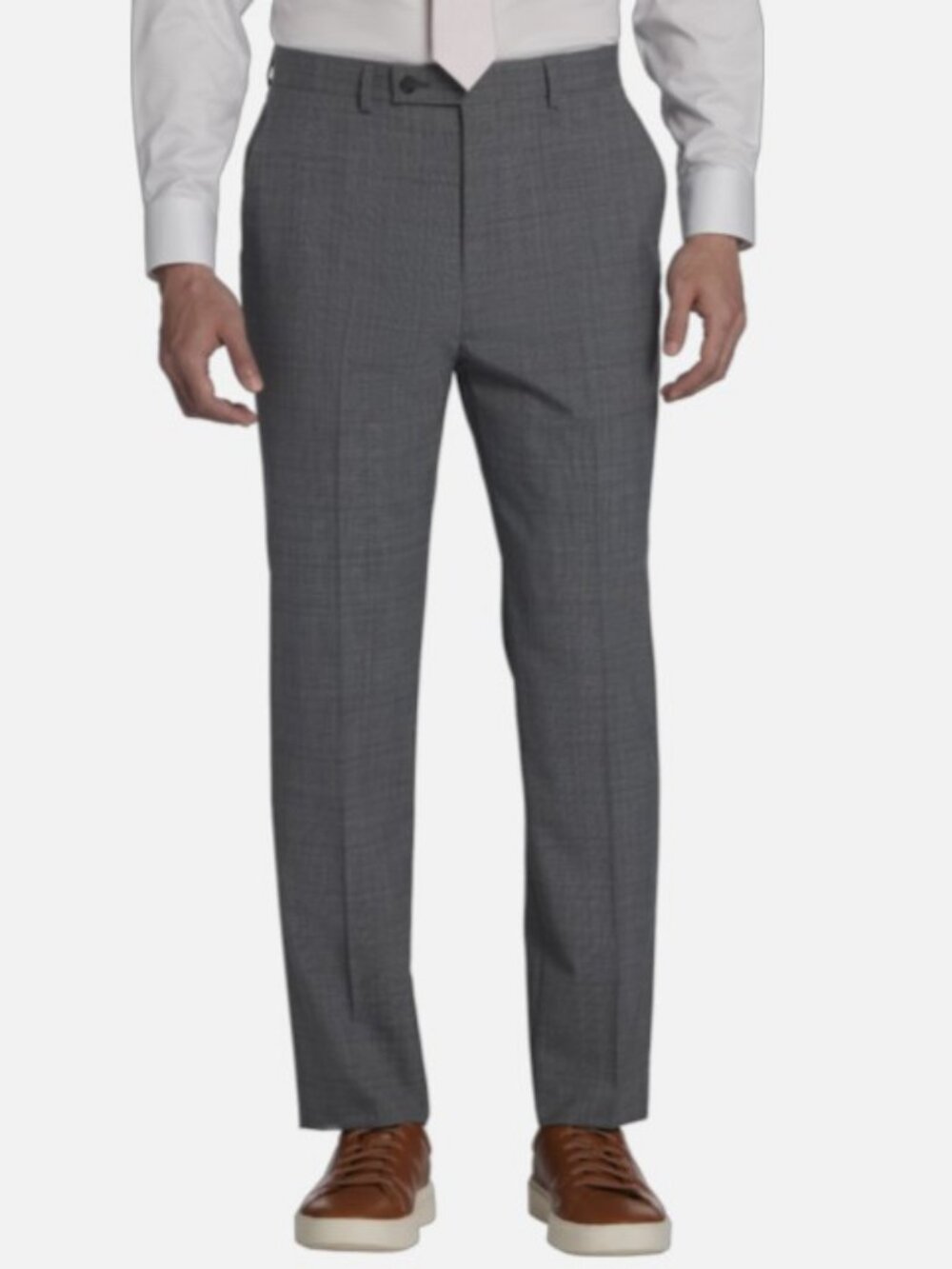 Calvin Klein slim fit wool pants grey men's size 32